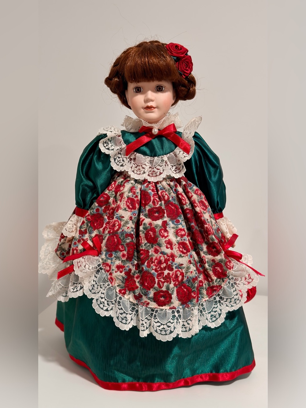 Soft Expressions Limited Edition Porcelain Doll 16” Vintage Bisque Collectible